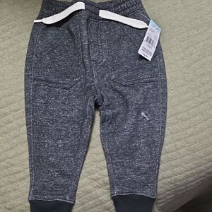 Sears Charcoal Kids Joggers with White Accents